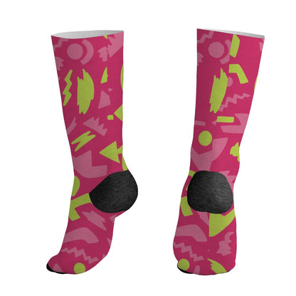 GF-7-Live-Wire-NastyJamz-Socks-Match-Number-23-Cartoon-All-Over-Print