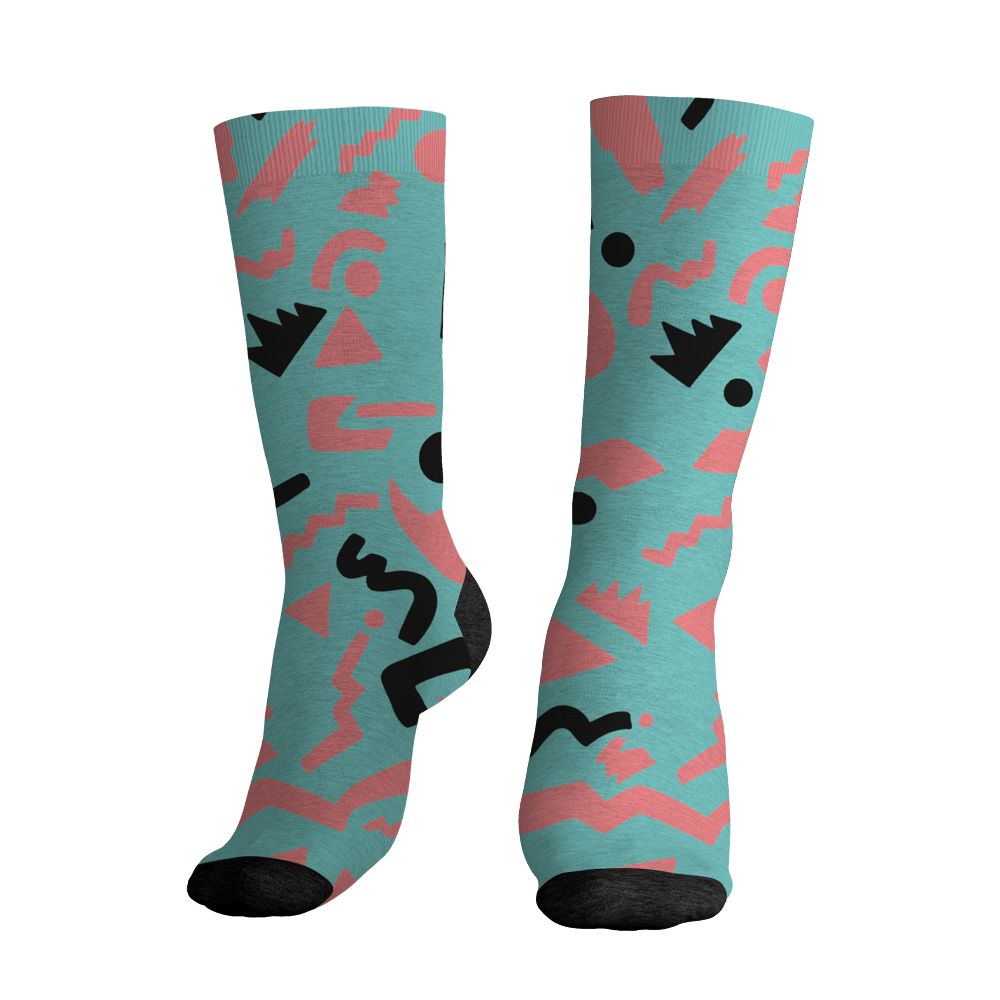 NBL-740-Cyber-Jade-NastyJamz-Socks-Match-Number-23-Cartoon-All-Over-Print