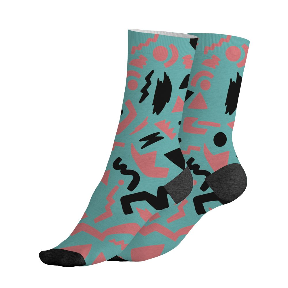 NBL-740-Cyber-Jade-NastyJamz-Socks-Match-Number-23-Cartoon-All-Over-Print
