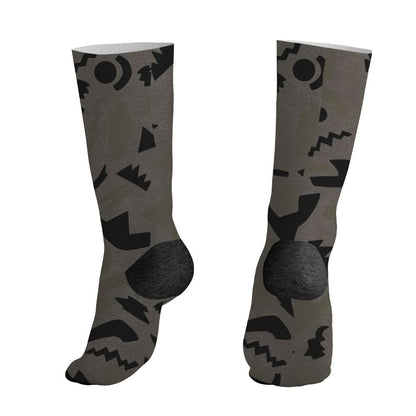 Cave-Stone-4s-NastyJamz-Socks-Match-Number-23-Cartoon-All-Over-Print