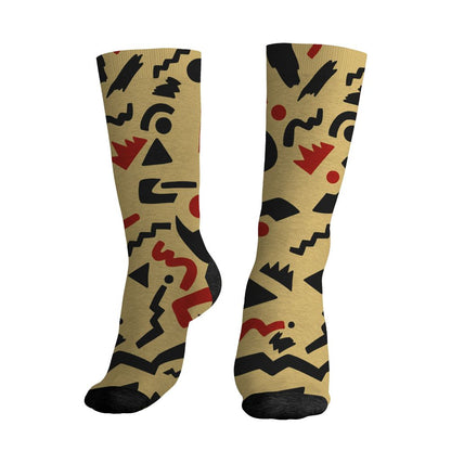 Pizza-4s-NastyJamz-Socks-Match-Number-23-Cartoon-All-Over-Print