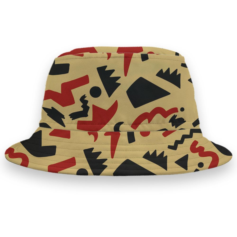 Pizza-4s-NastyJamz-Bucket-Hat-Match-Number-23-Cartoon-All-Over-Print