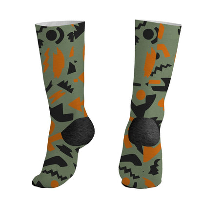 Undefeated-4s-NastyJamz-Socks-Match-Number-23-Cartoon-All-Over-Print