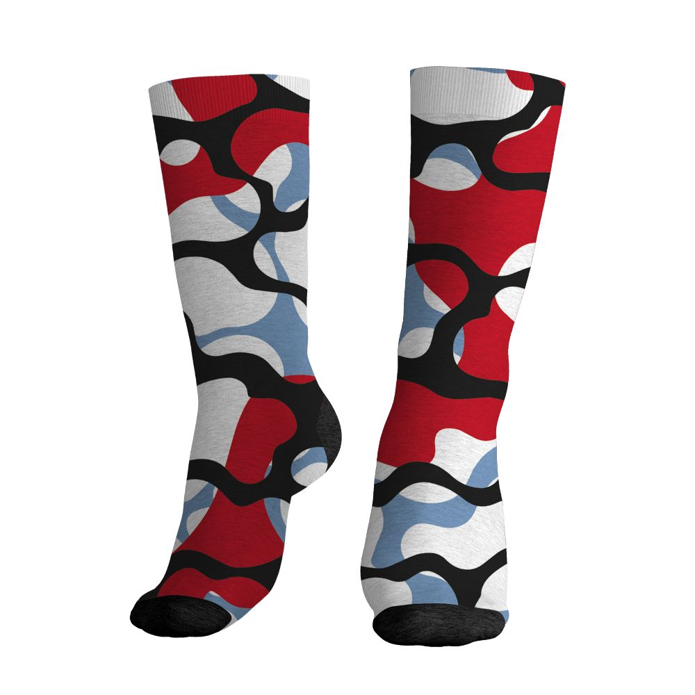 Fire-Red-5s-NastyJamz-Socks-Match-Number-23-Spatter-All-Over-Print