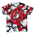 Fire-Red-5s-NastyJamz-T-Shirt-Match-Number-23-Spatter-All-Over-Print
