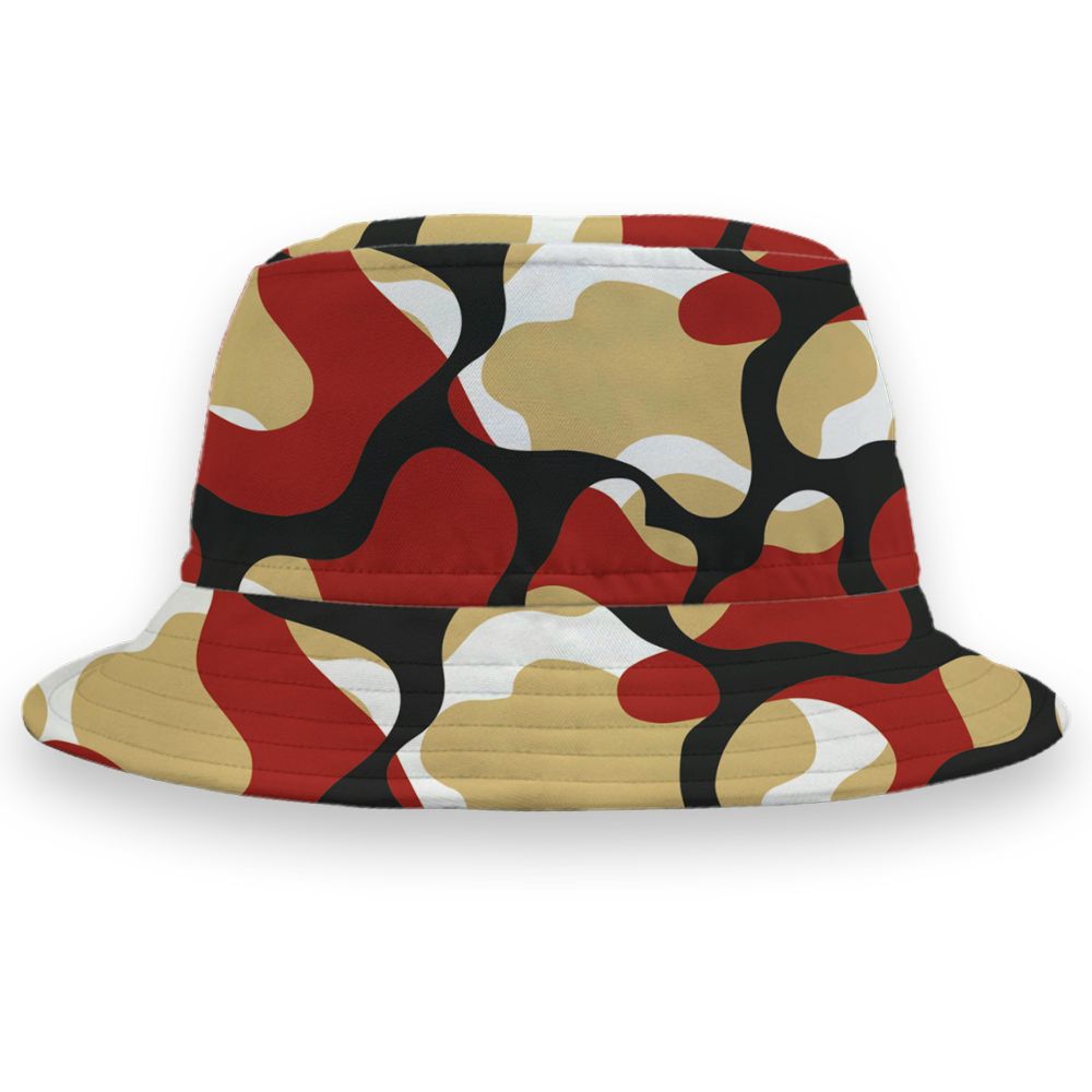 Pizza-4s-NastyJamz-Bucket-Hat-Match-Number-23-Spatter-All-Over-Print