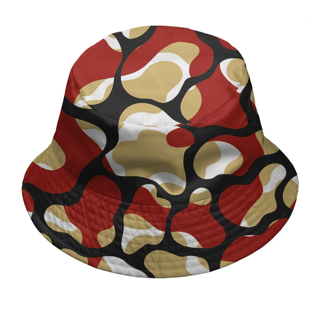Pizza-4s-NastyJamz-Bucket-Hat-Match-Number-23-Spatter-All-Over-Print