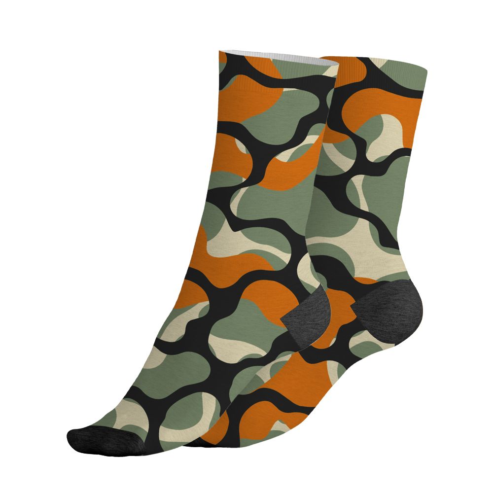 Undefeated-4s-NastyJamz-Socks-Match-Number-23-Spatter-All-Over-Print
