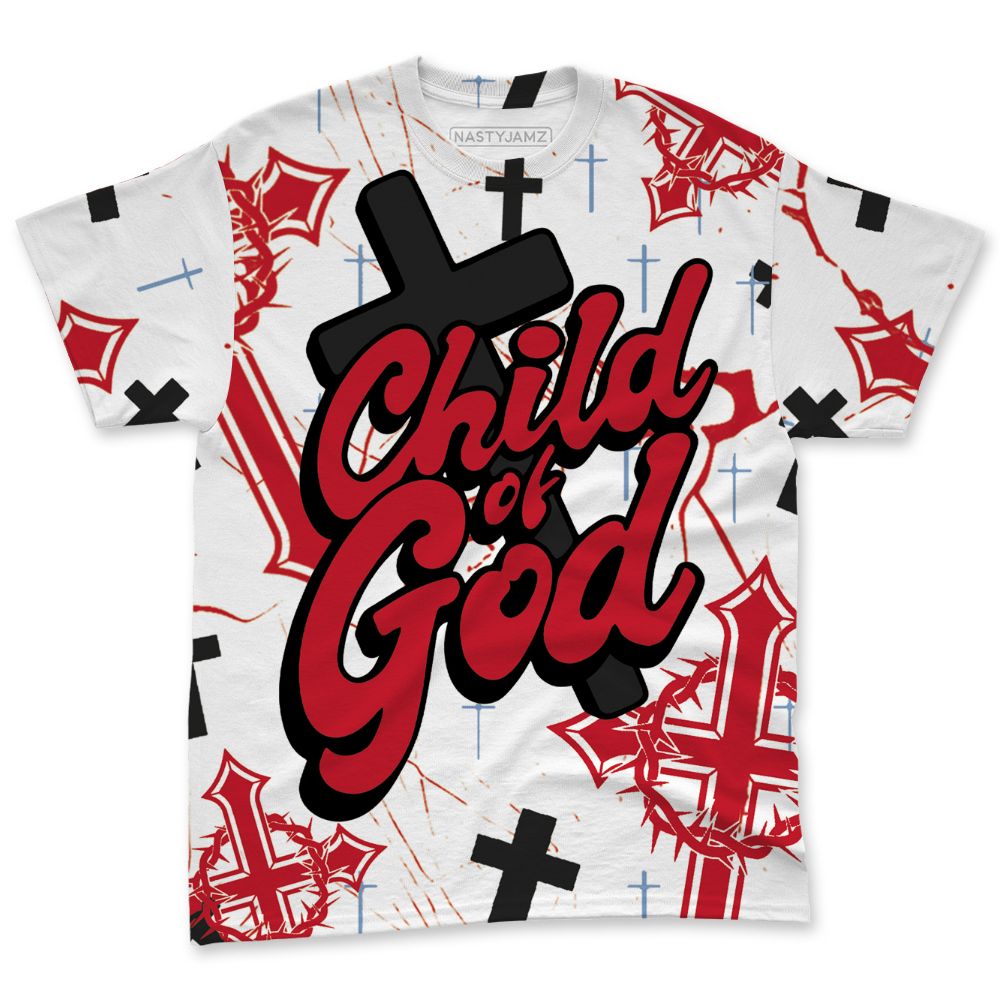 Fire-Red-5s-NastyJamz-T-Shirt-Match-Child-Of-God-All-Over-Print