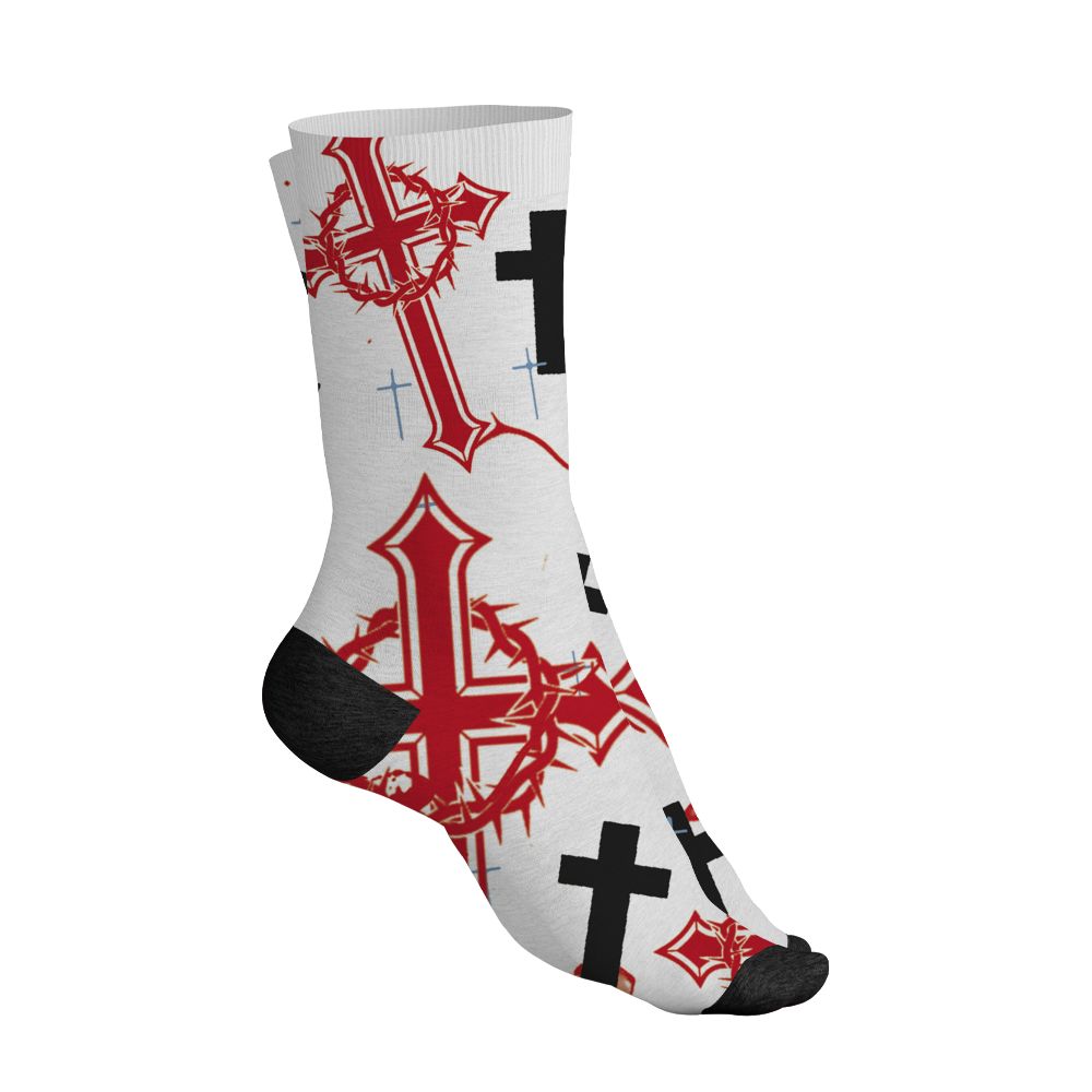 Fire-Red-5s-NastyJamz-Socks-Match-Child-Of-God-All-Over-Print