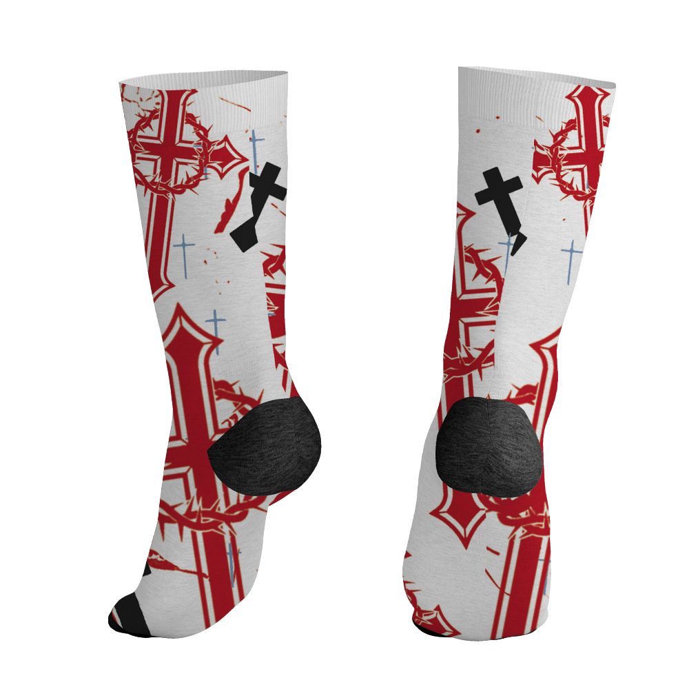 Fire-Red-5s-NastyJamz-Socks-Match-Child-Of-God-All-Over-Print