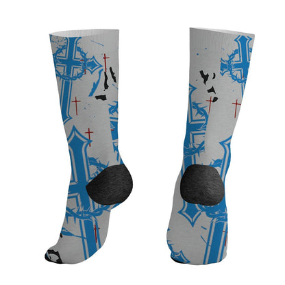 Spizike-Bordeaux-NastyJamz-Socks-Match-Child-Of-God-All-Over-Print