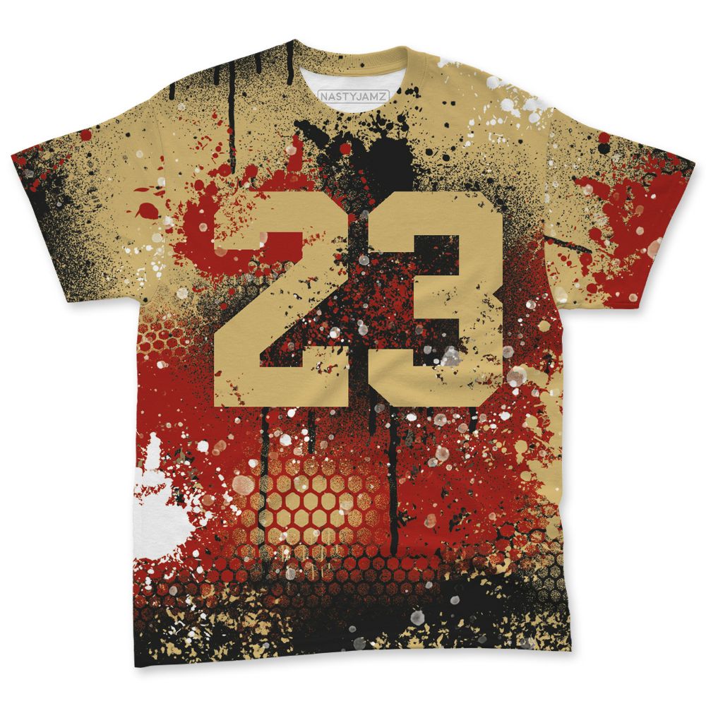 Pizza-4s-NastyJamz-T-Shirt-Match-23-Painted-Graffiti