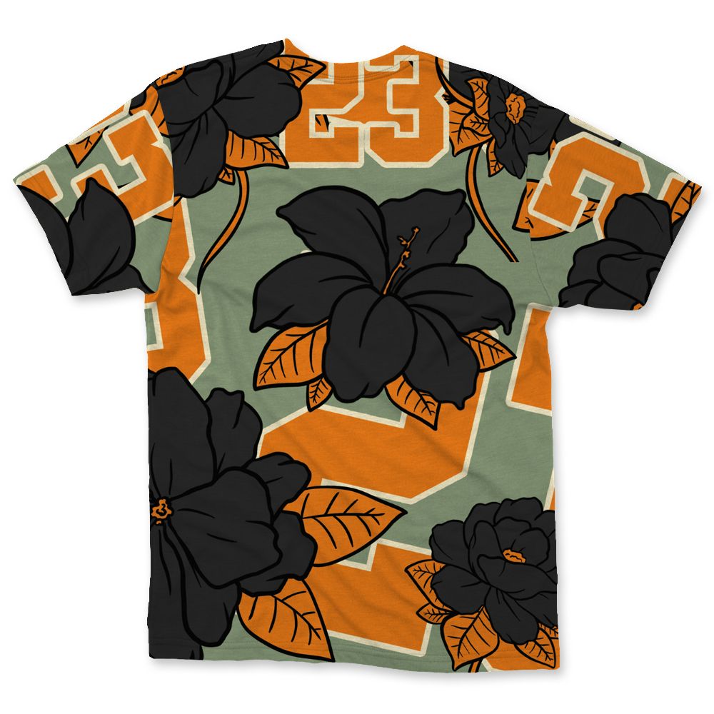 Undefeated-4s-NastyJamz-T-Shirt-Match-23-Floral-All-Over-Print-Flower
