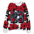 Fire-Red-5s-NastyJamz-Sweatshirt-Match-23-Floral-All-Over-Print-Flower