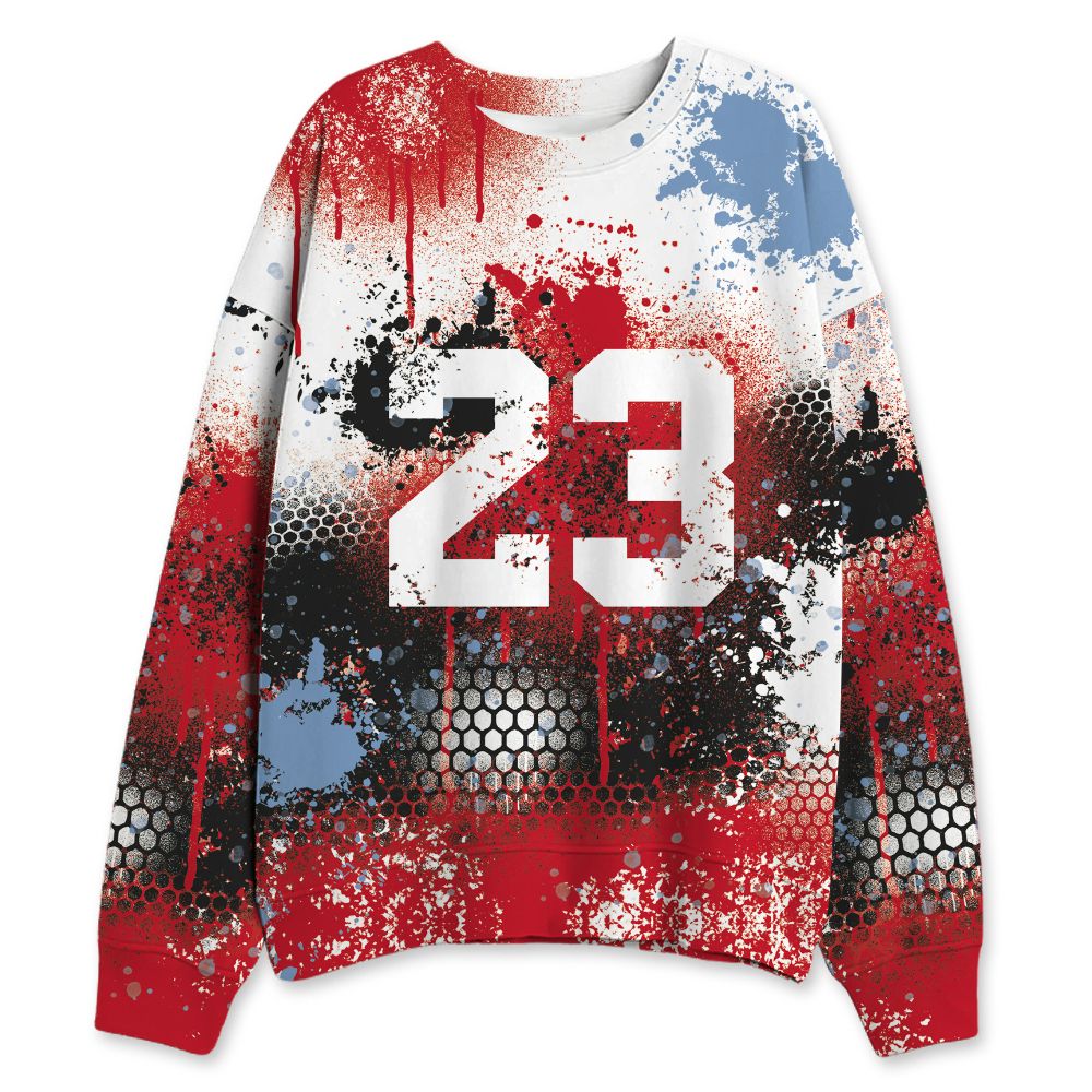 Fire-Red-5s-NastyJamz-Sweatshirt-Match-23-Painted-Graffiti