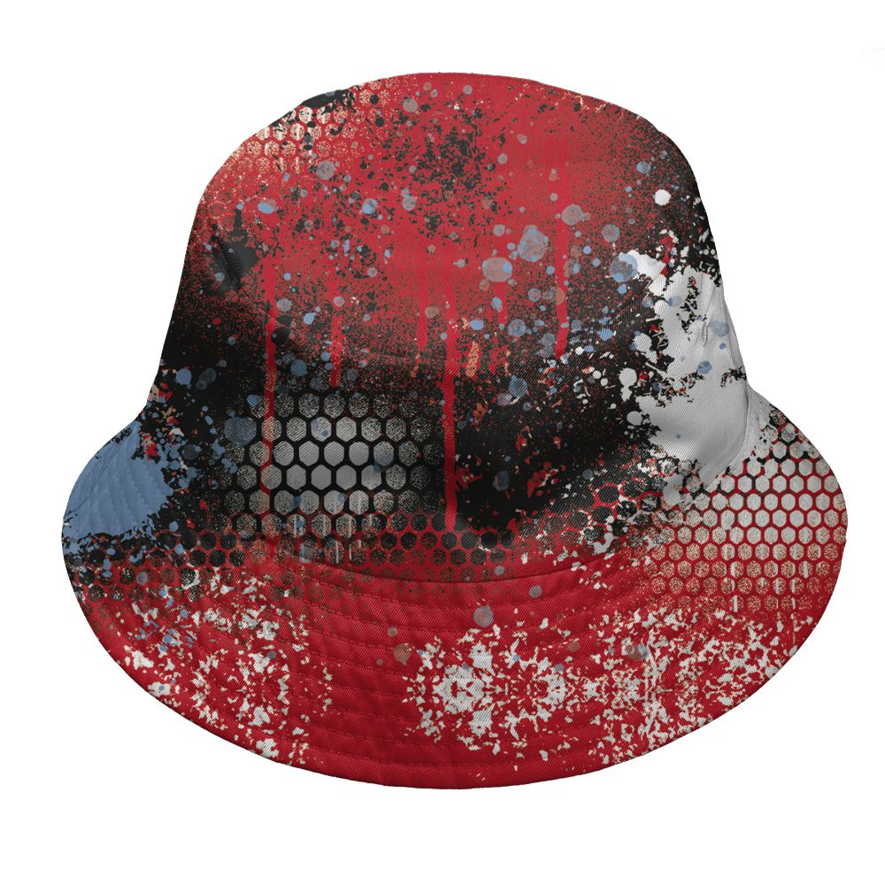 Fire-Red-5s-NastyJamz-Bucket-Hat-Match-23-Painted-Graffiti