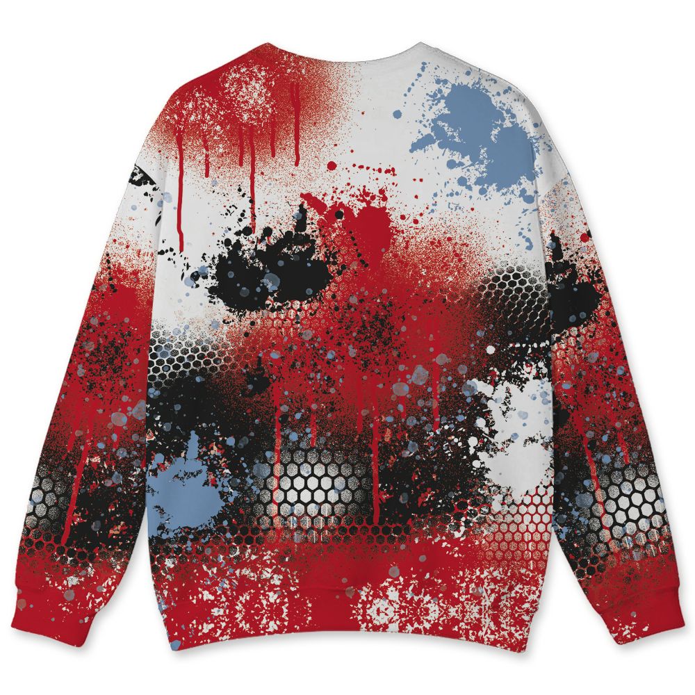 Fire-Red-5s-NastyJamz-Sweatshirt-Match-23-Painted-Graffiti