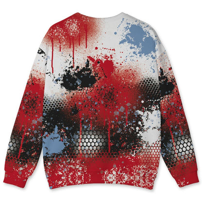 Fire-Red-5s-NastyJamz-Sweatshirt-Match-23-Painted-Graffiti