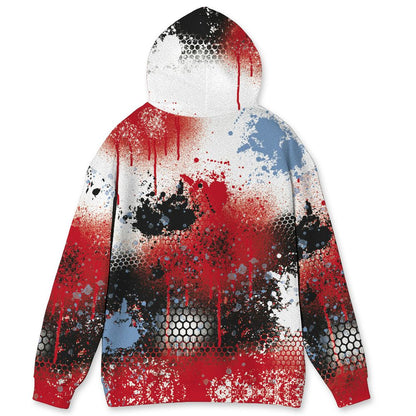 Fire-Red-5s-NastyJamz-Hoodie-Match-23-Painted-Graffiti