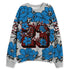 Spizike-Bordeaux-NastyJamz-Sweatshirt-Match-23-Floral-All-Over-Print-Flower