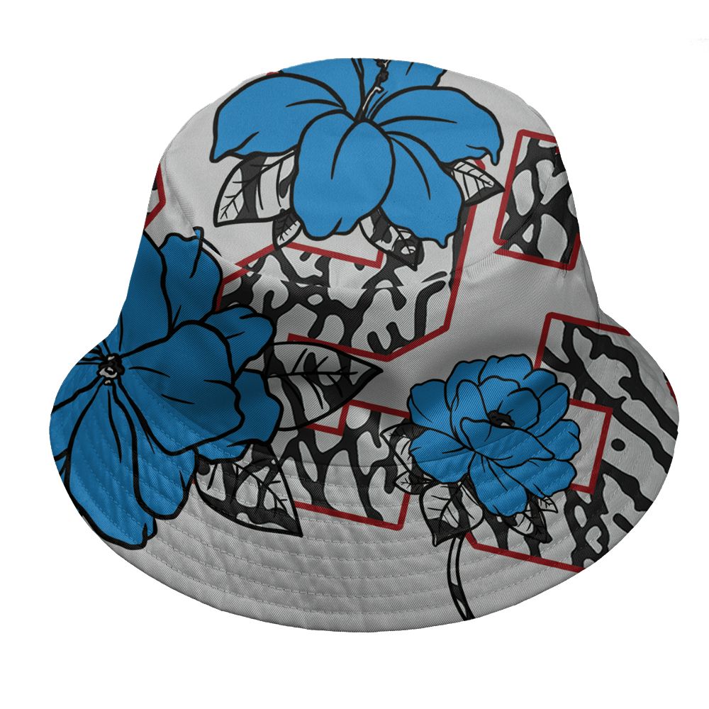 Spizike-Bordeaux-NastyJamz-Bucket-Hat-Match-23-Floral-All-Over-Print-Flower