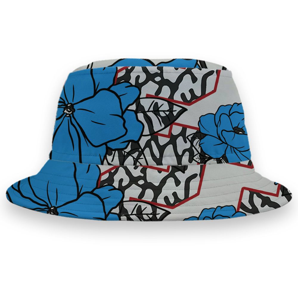 Spizike-Bordeaux-NastyJamz-Bucket-Hat-Match-23-Floral-All-Over-Print-Flower