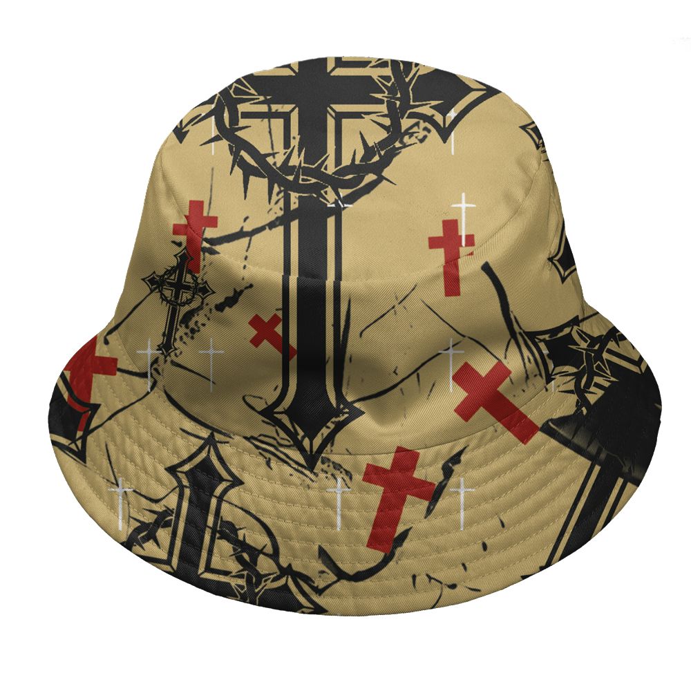 Pizza-4s-NastyJamz-Bucket-Hat-Match-Child-Of-God-All-Over-Print