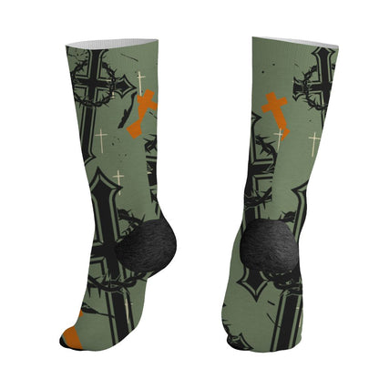 Undefeated-4s-NastyJamz-Socks-Match-Child-Of-God-All-Over-Print