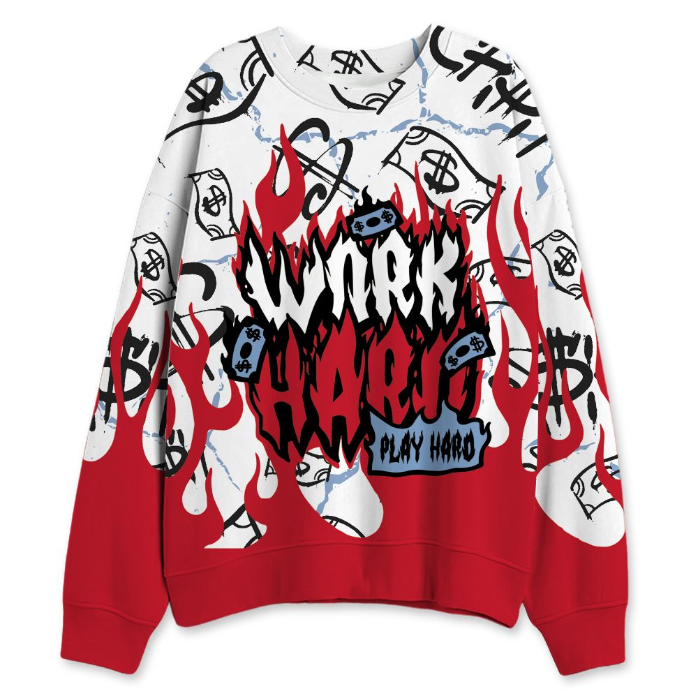 Fire-Red-5s-NastyJamz-Sweatshirt-Match-Work-Hard-Fire-All-Over-Print