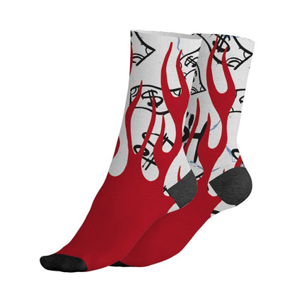 Fire-Red-5s-NastyJamz-Socks-Match-Work-Hard-Fire-All-Over-Print