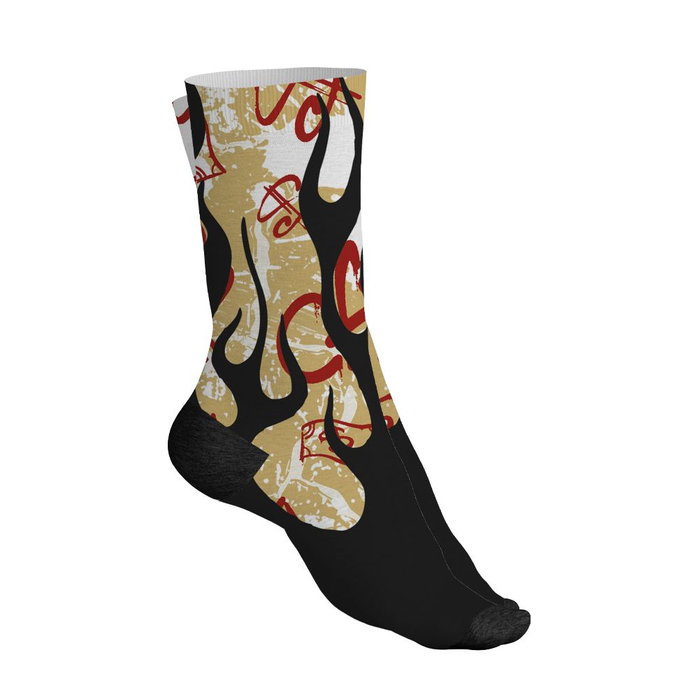 Pizza-4s-NastyJamz-Socks-Match-Work-Hard-Fire-All-Over-Print