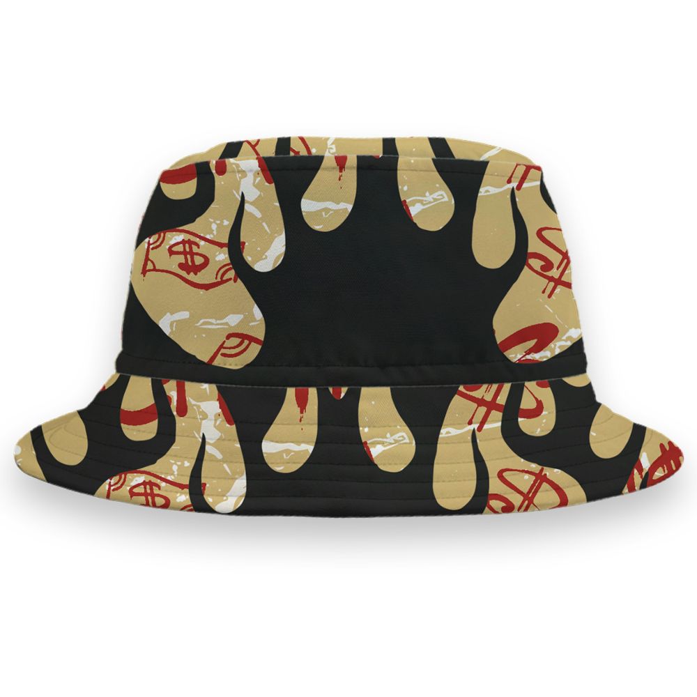 Pizza-4s-NastyJamz-Bucket-Hat-Match-Work-Hard-Fire-All-Over-Print