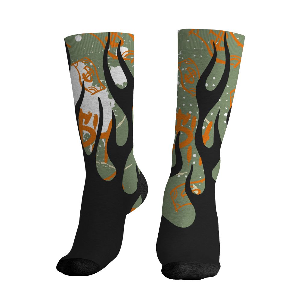 Undefeated-4s-NastyJamz-Socks-Match-Work-Hard-Fire-All-Over-Print