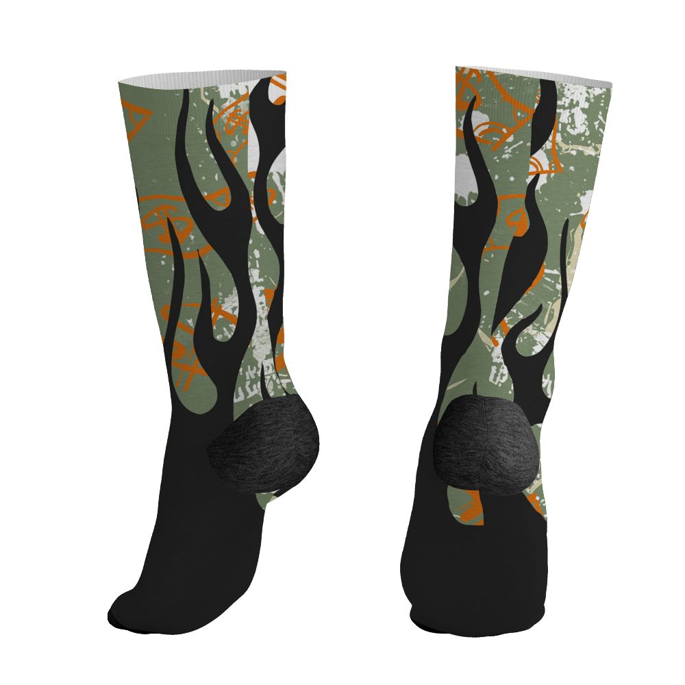 Undefeated-4s-NastyJamz-Socks-Match-Work-Hard-Fire-All-Over-Print