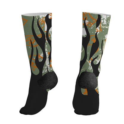 Undefeated-4s-NastyJamz-Socks-Match-Work-Hard-Fire-All-Over-Print