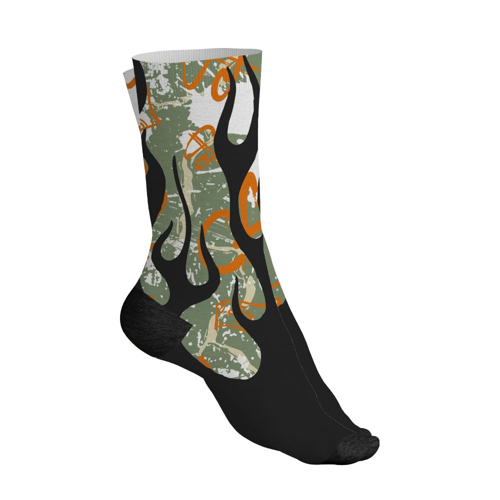 Undefeated-4s-NastyJamz-Socks-Match-Work-Hard-Fire-All-Over-Print
