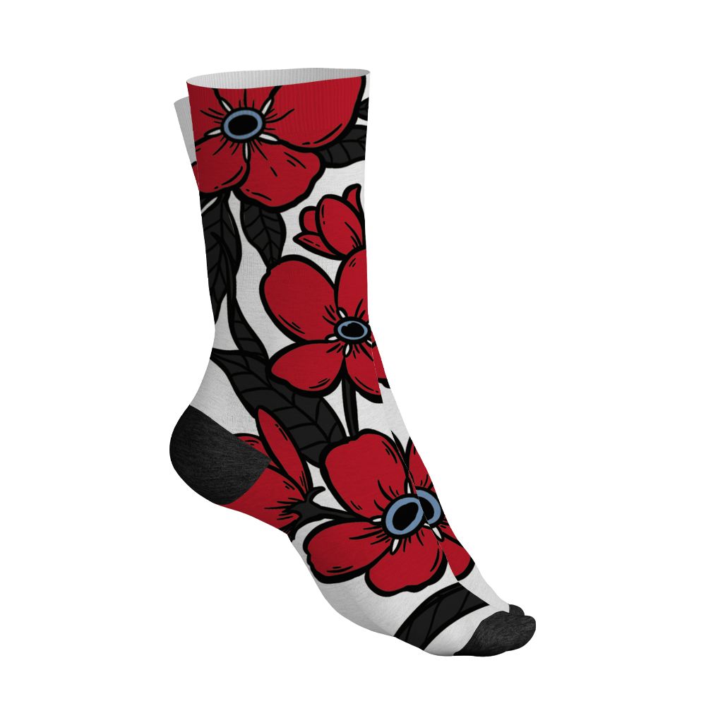 Fire-Red-5s-NastyJamz-Socks-Match-Forget-Me-Not-All-Over-Print