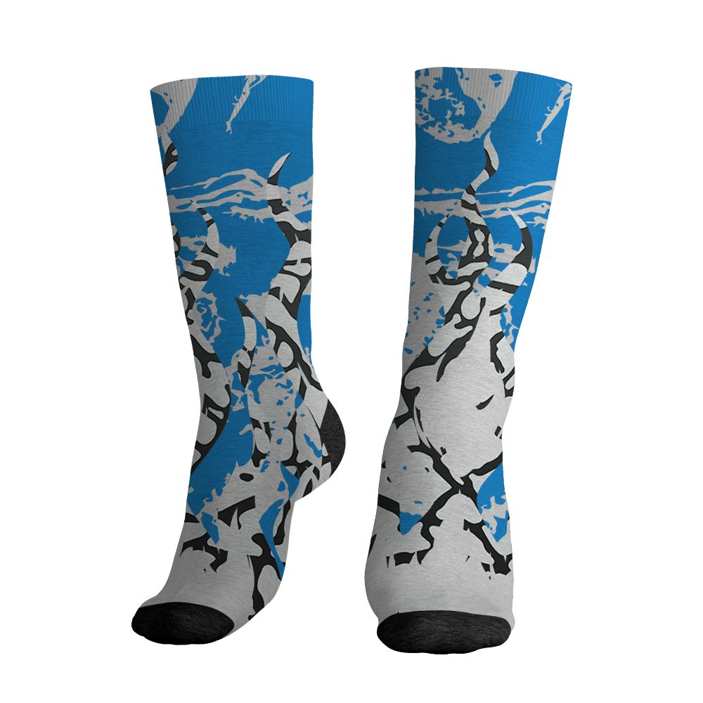 Spizike-Bordeaux-NastyJamz-Socks-Match-23-Burning-Fire-All-Over-Print