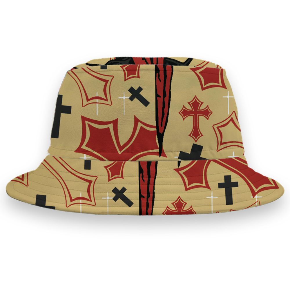 Pizza-4s-NastyJamz-Bucket-Hat-Match-God-Got-Me-All-Over-Print