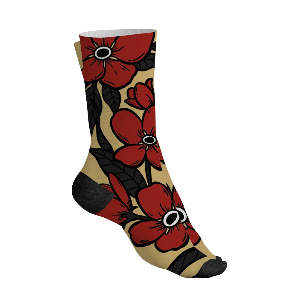 Pizza-4s-NastyJamz-Socks-Match-Forget-Me-Not-All-Over-Print
