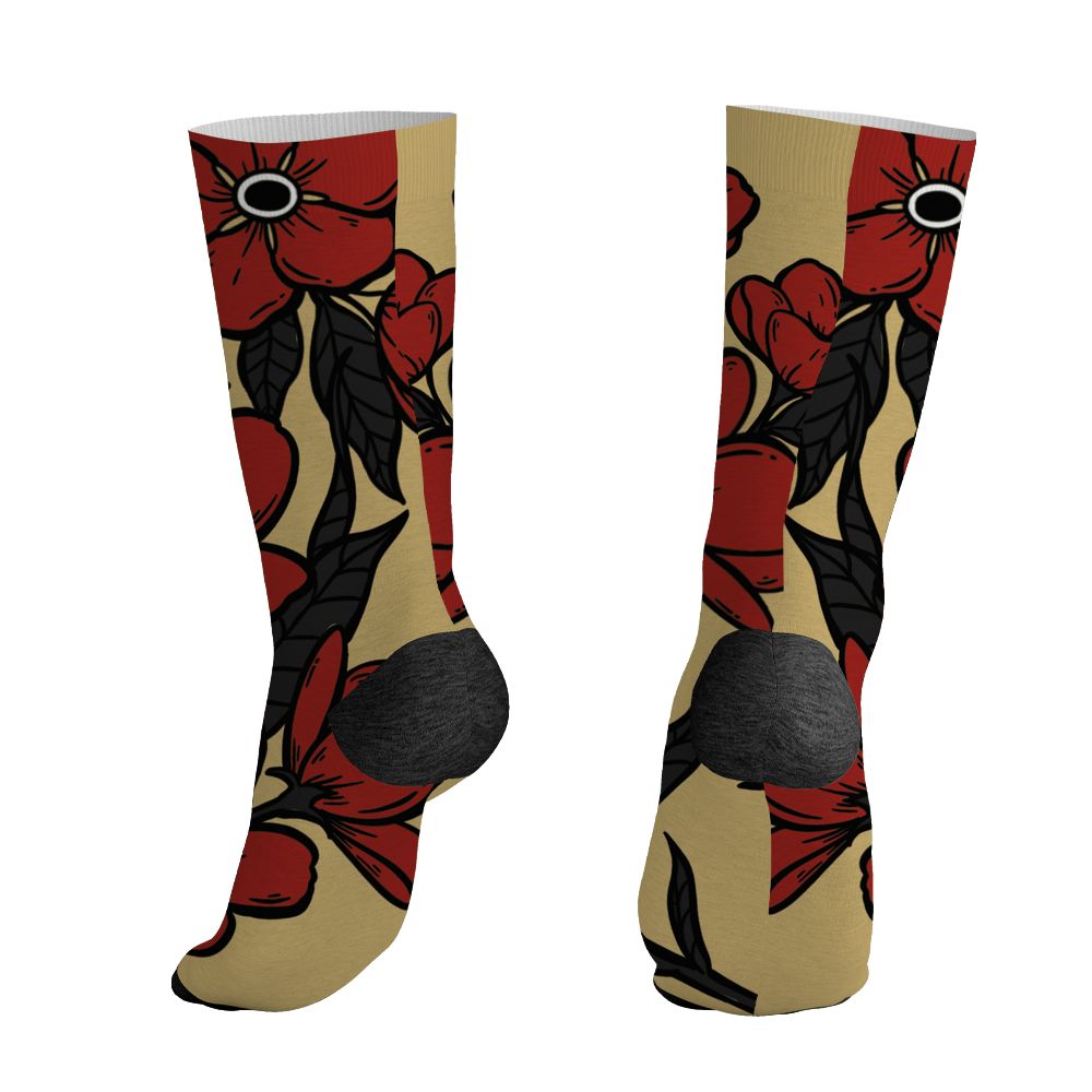 Pizza-4s-NastyJamz-Socks-Match-Forget-Me-Not-All-Over-Print