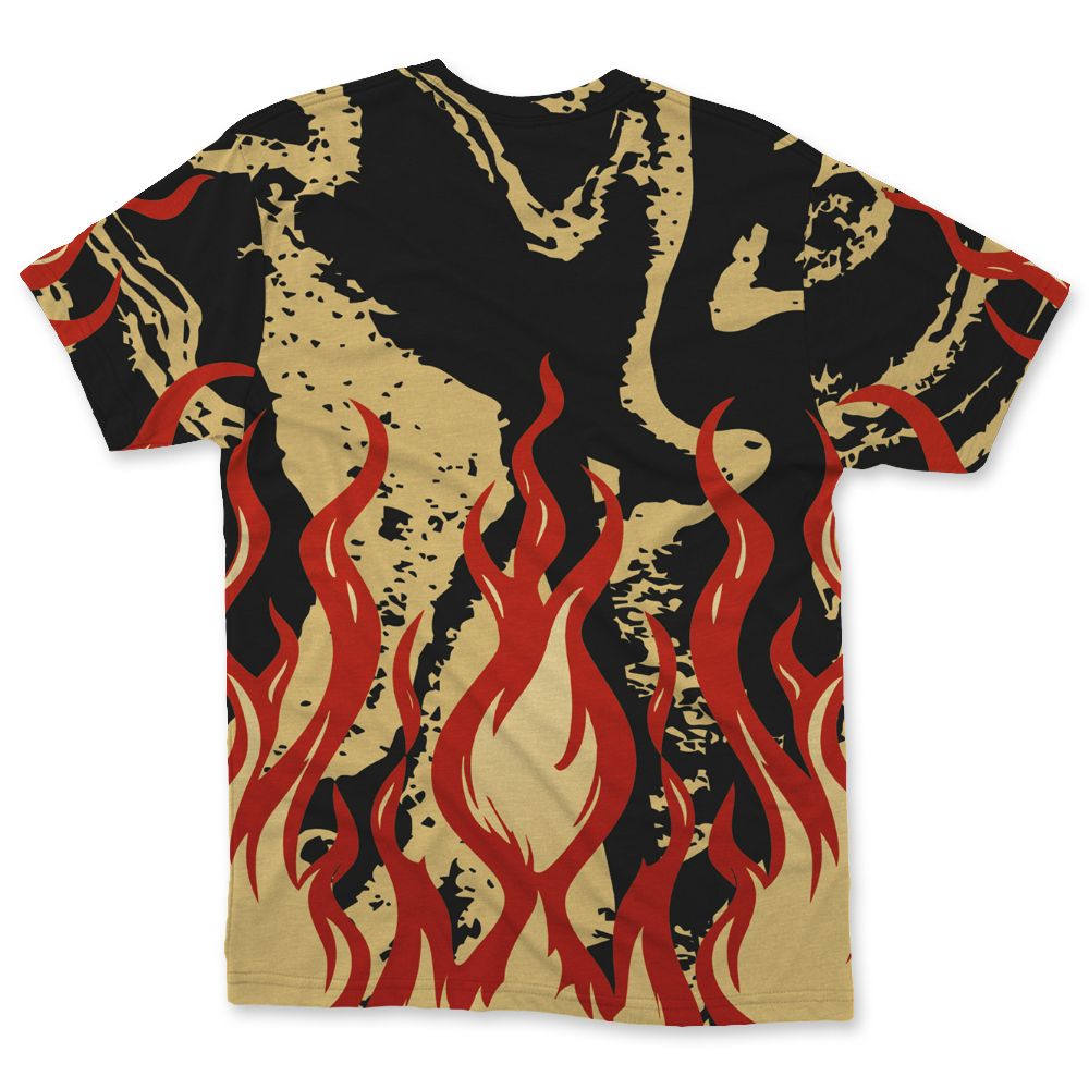 Pizza-4s-NastyJamz-T-Shirt-Match-23-Burning-Fire-All-Over-Print