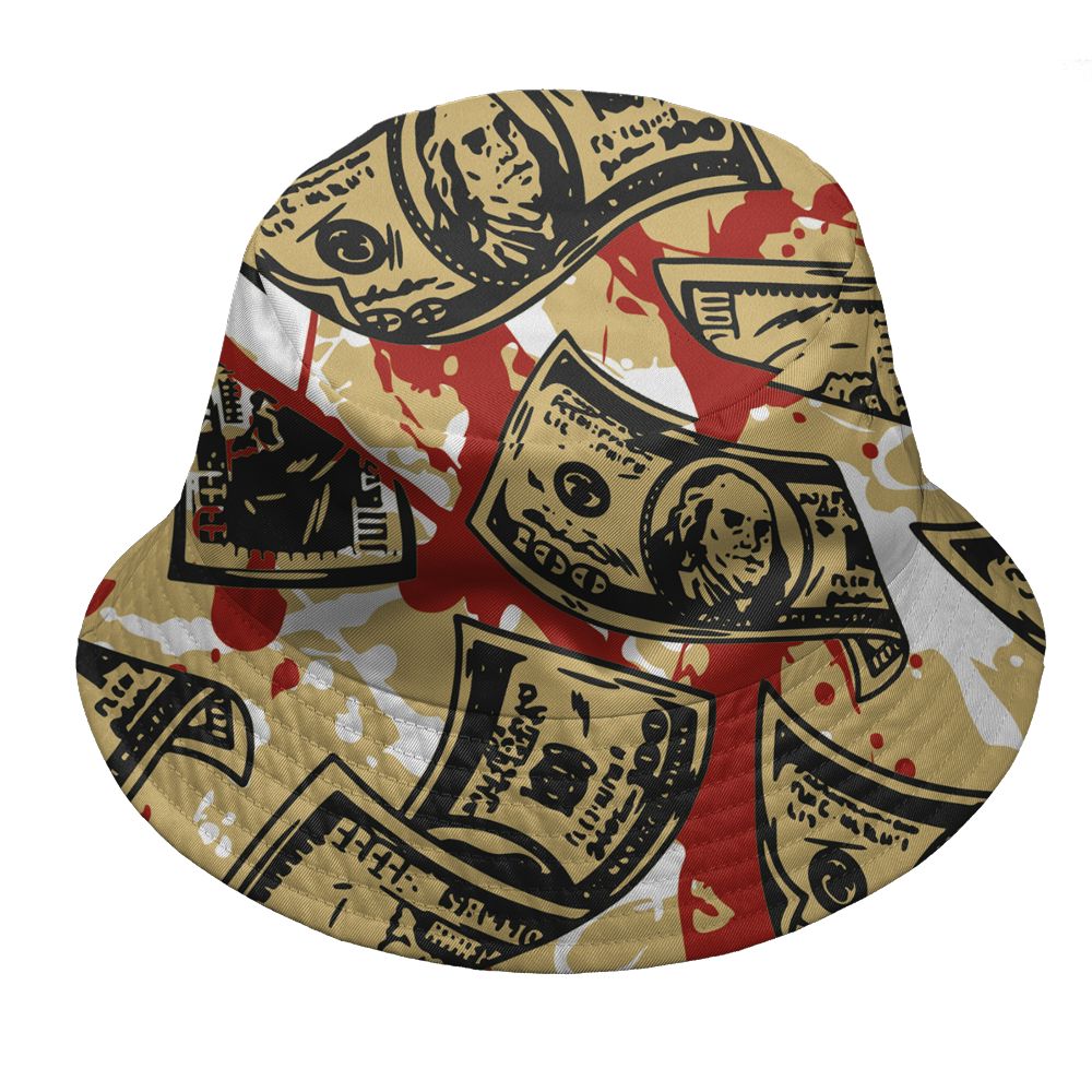 Pizza-4s-NastyJamz-Bucket-Hat-Match-Easy-Money-All-Over-Print