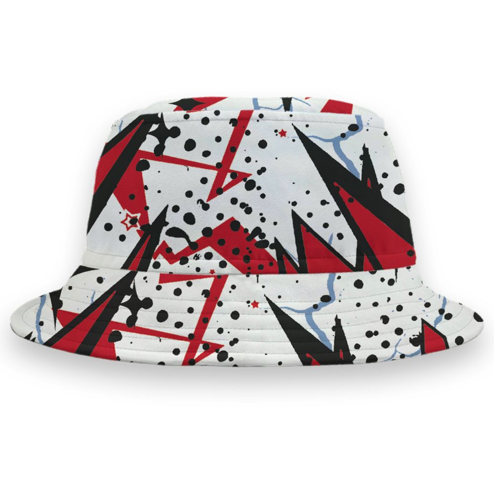 Fire-Red-5s-NastyJamz-Bucket-Hat-Match-Pain-Into-Power-All-Over-Print