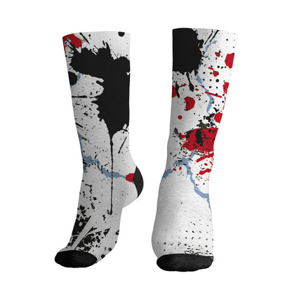 Fire-Red-5s-NastyJamz-Socks-Match-Hustle-Move-In-Silence-All-Over-Print