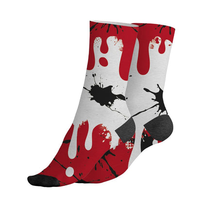 Fire-Red-5s-NastyJamz-Socks-Match-Become-Different-All-Over-Print