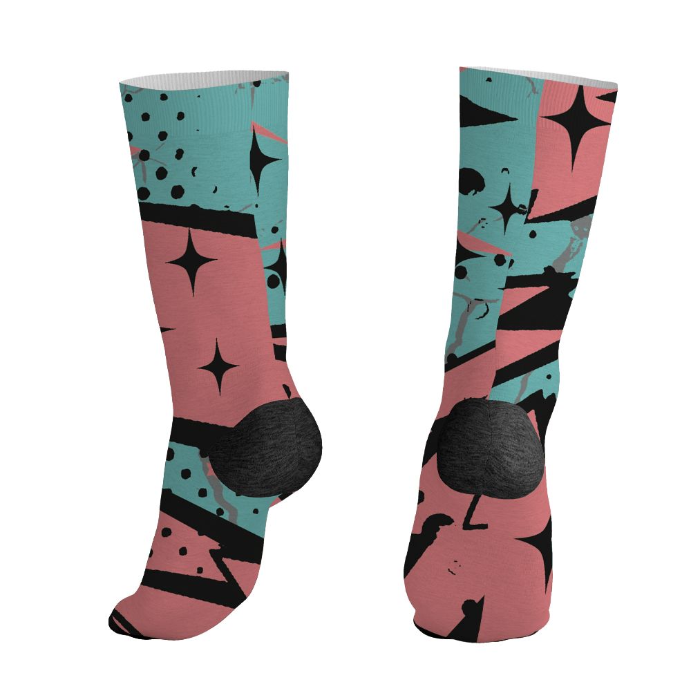 NBL-740-Cyber-Jade-NastyJamz-Socks-Match-Pain-Into-Power-All-Over-Print