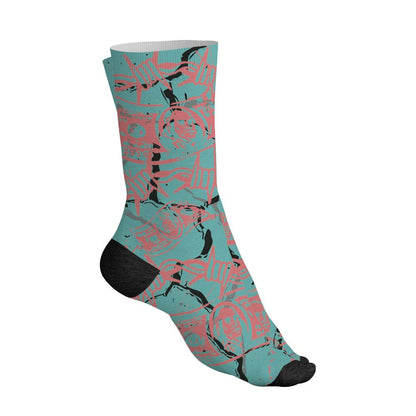 NBL-740-Cyber-Jade-NastyJamz-Socks-Match-Tough-People-Never-Fall-All-Over-Print