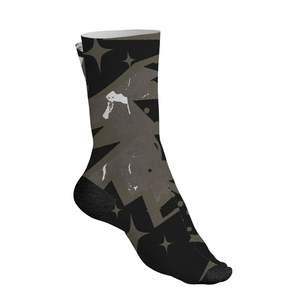 Cave-Stone-4s-NastyJamz-Socks-Match-Pain-Into-Power-All-Over-Print